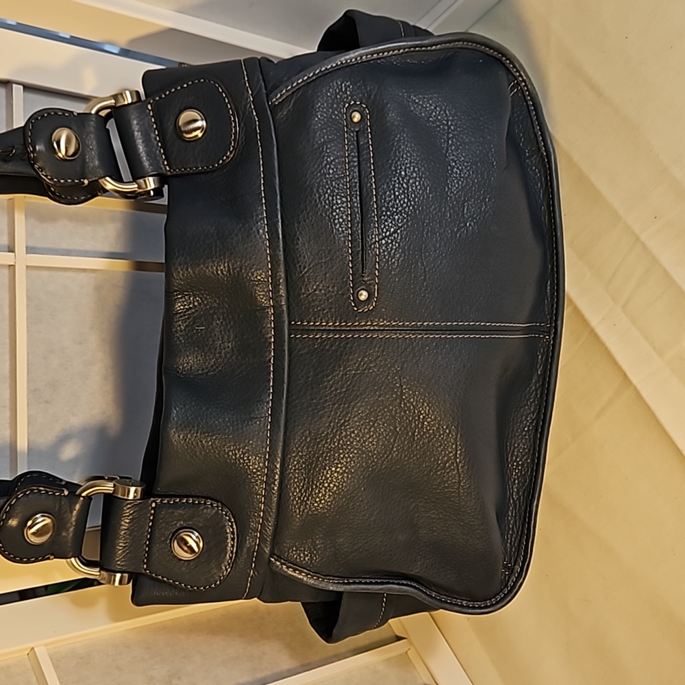 B.Makowsky Blue Handbag - Picture 3 of 6